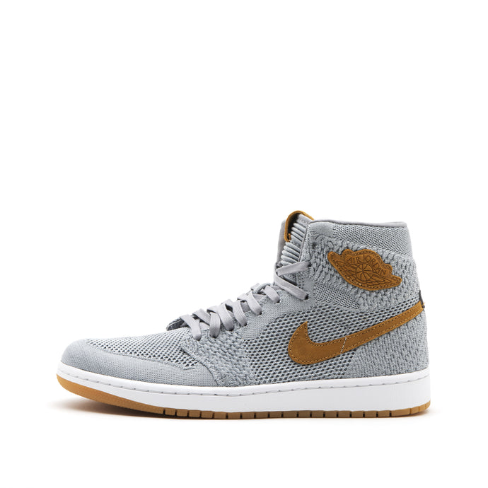 Jordan 1 Flyknit </br> Wolf Grey